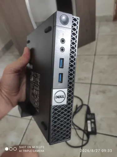 Mini CPU Dell optiplex 3040 i3 6100T SSD 128 GB memória DDR 3 com 4 GB