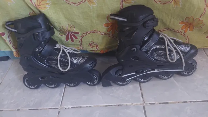 Patins Oxer N38 preto semiprofissional 