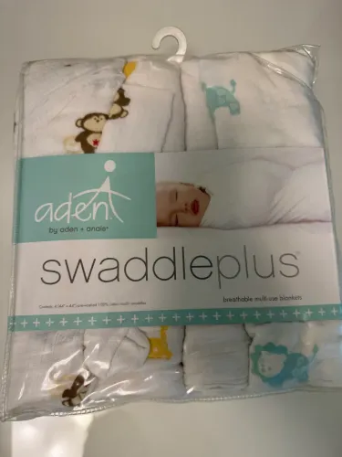 Manta multiuso SWADDLEPLUS - 4 peças produto importado original