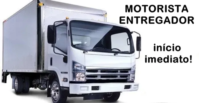 Contrata-se motorista entregador móveis de escritório