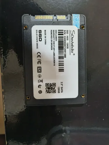 SSD Somnambulist 120GB Interno, Preto - H650 de 2.5" para PCs e Notebooks