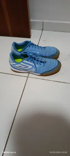Chuteira pro 5 bump ORIGINAL de futsal mas também serve para society 