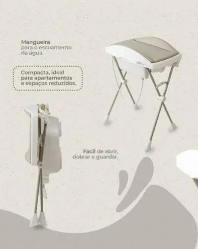 Suporte com trocador Burigoto