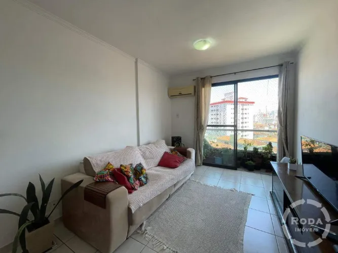 Apartamento à Venda no Embaré  Santos 2 dormitórios (1 suíte) | 1 vaga demarcada | Vista l
