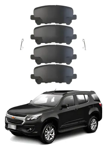 Pastilha Freio Traseira Trailblazer 2.8 Ltz 2013 Em Diante