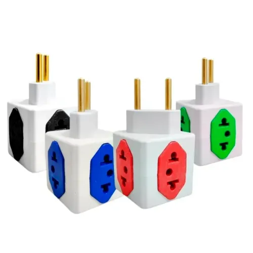 Adaptador De Tomada Benjamin Cubo Power 4 Em 1