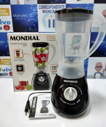 Liquidificador Mondial 127v de 2 Litros - Entrega Grátis