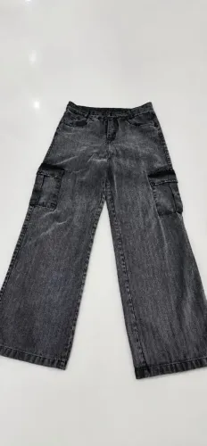 Calça Jeans Cargo