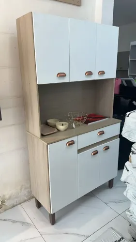 Armario cozinha Elisa 6 portas 1 gaveta 
