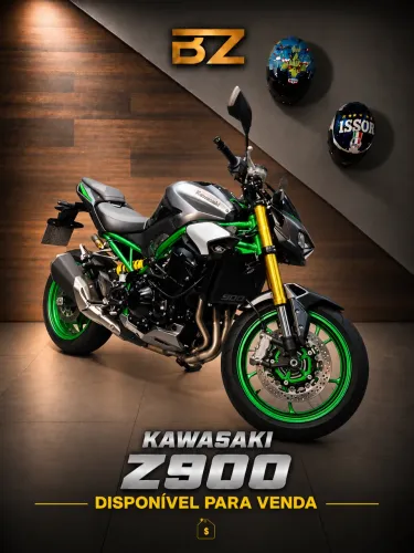 KAWASAKI Z900 R EDITION - Baixo Km - Impecável