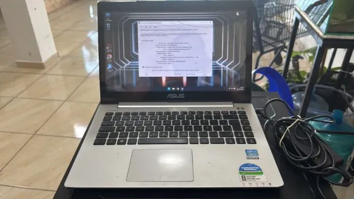 ultrabook Asus S400CA COM SSD 480G ** TELA TOUCH QUEBRADO **