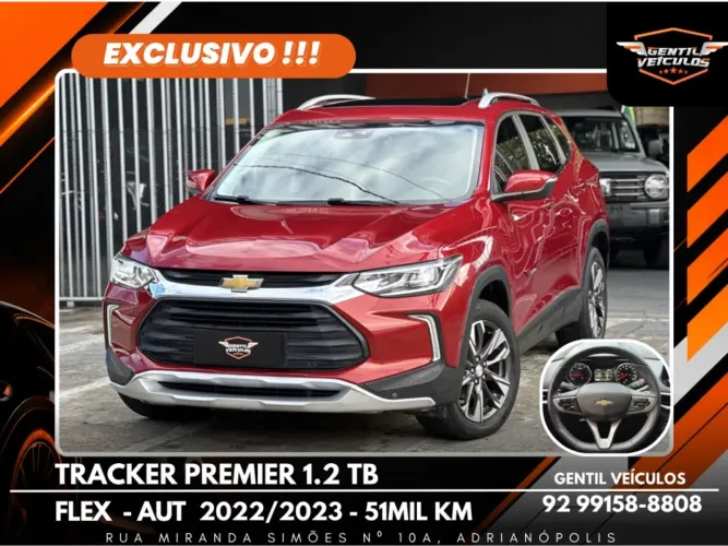 Chevrolet Tracker Premier 1.2 Turbo 12V Flex AUT 2023