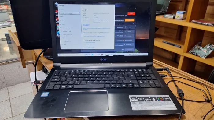 Notebook Acer Core i5 com garantia excelente!