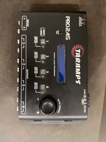 Processador de Áudio Taramps PRO 2.4S Digital para som automotivo