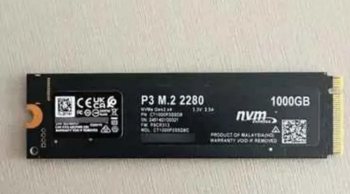 SSD 1TB 4.0 CRUCIAL