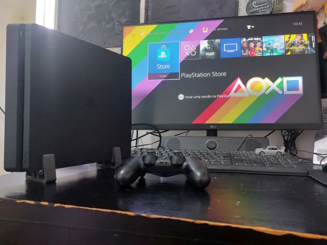 PS4 SLIM - 1TB - 2 CONTROLES