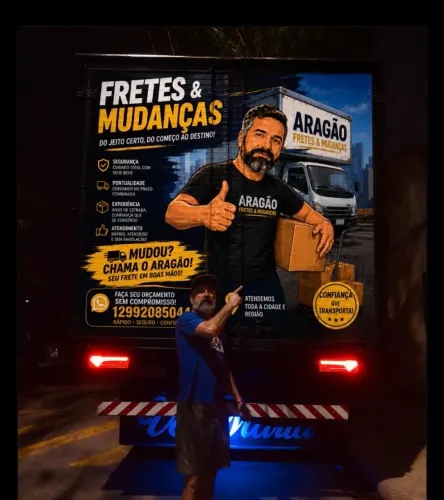 Fretes e mudança por todo vale do Paraíba!!