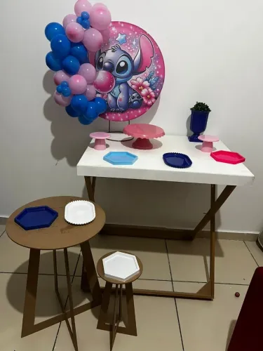 Mini festa na mesa completa $70,00 