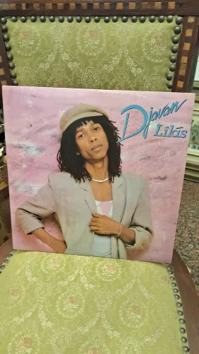 disco de vinil Djavan álbum Lilás