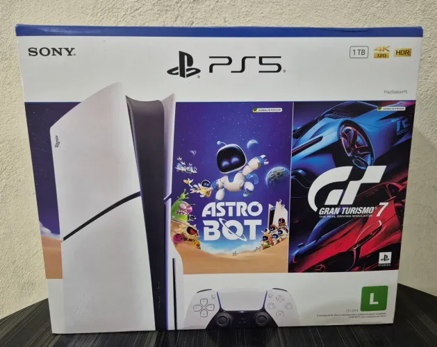 Ps5 slim zero (1 ano de garantia)
