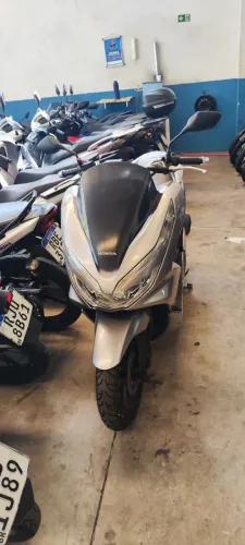 HONDA PCX 150 PRATA 2019 Shalon veículos Cariacica 