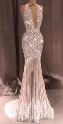 Vestido perolas