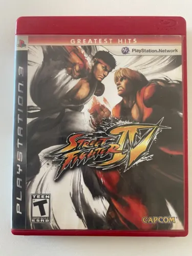 Jogo Street Fighter IV - PS3