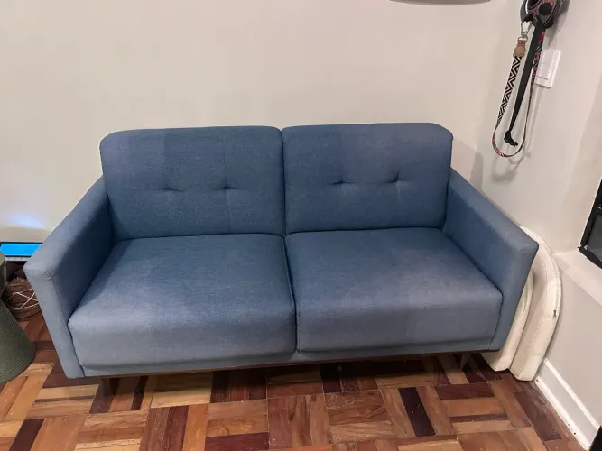 sofa azul