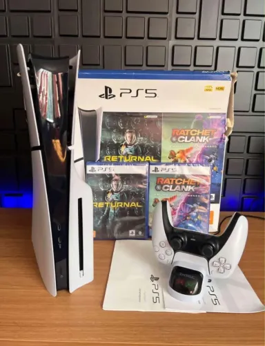 PlayStation 5 Modelos Slim - mídia física
