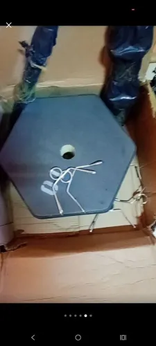 Kit anilhas para musculação.novo.