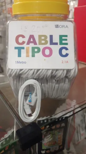 Cabo para carregador tipo c