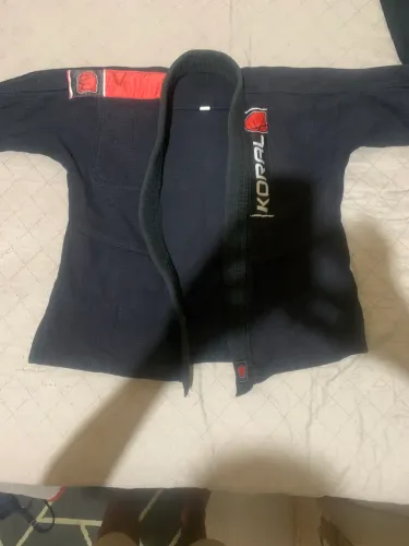Kimono de jiu-jitsu koral calça a 1 é blusa a 0
