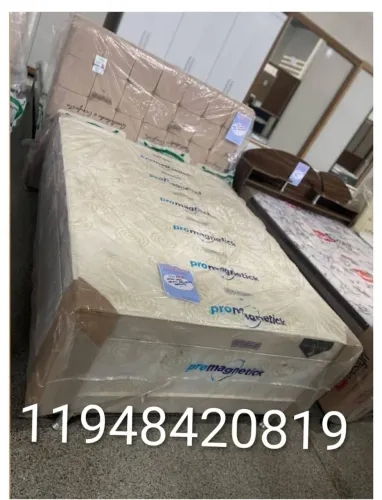 Promoção camas box casal com colchão novas pronta entrega