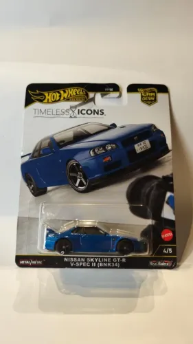 Hot Wheels Nissan Skyline GT R V Spec II (BNR34)