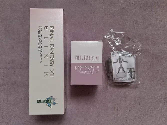 Figura Sahz Katzroy, Trading Arts Mini Final Fantasy XIII Elixir, original, lacrada