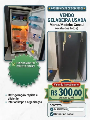Vendo Geladeira