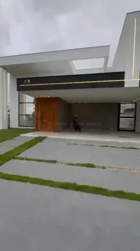 CASA DE ALTO PADRÃO EM ALPHAVILLE 1 MARICÁ, 3 QUARTOS(SENDO 3 SUÍTES)- 190M²