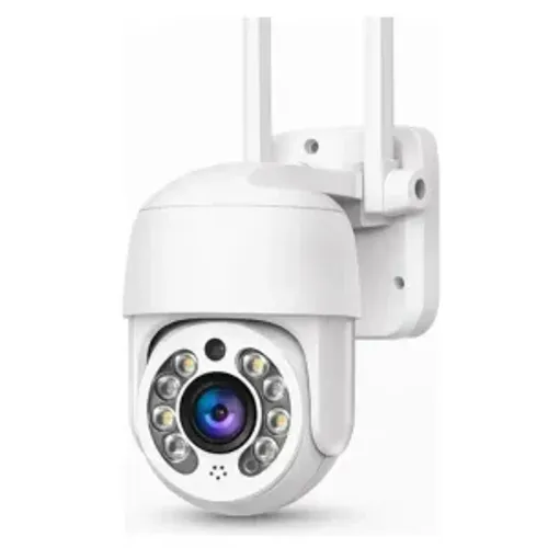 Câmera Segurança Wifi Inteligente HD 360° Visão Noturna Áudio Monitoramento pelo Celular
