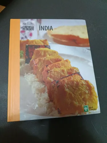 Culinária Indiana livro em ótimo estado