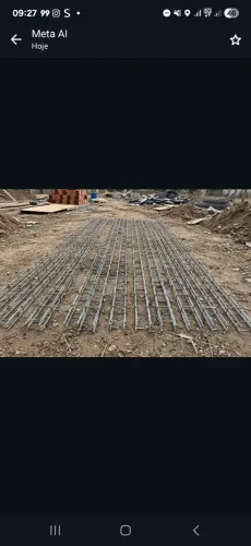 10 COLUNAS PRONTAS 3 METROS- FERRO 8 MM