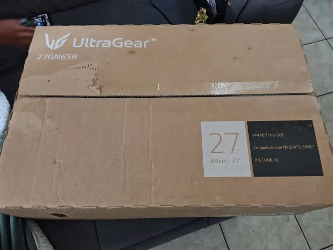 Monitor gamer LG Ultragear 27 144hz