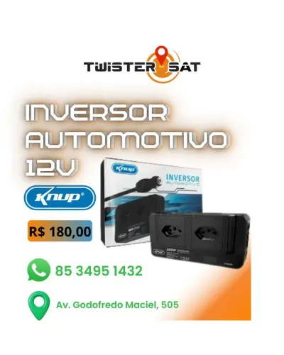 Inversor Automotivo 12v Knup