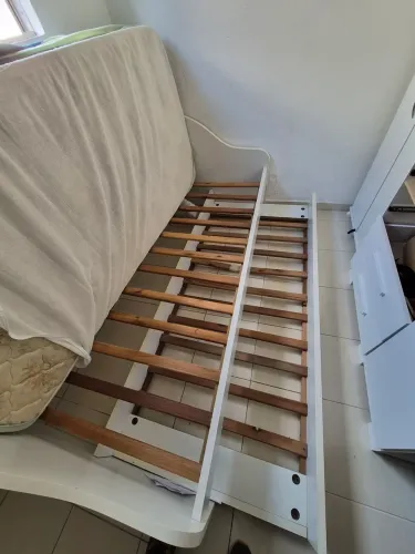 Cama solteiro + cama auxiliar LER ANÚNCIO