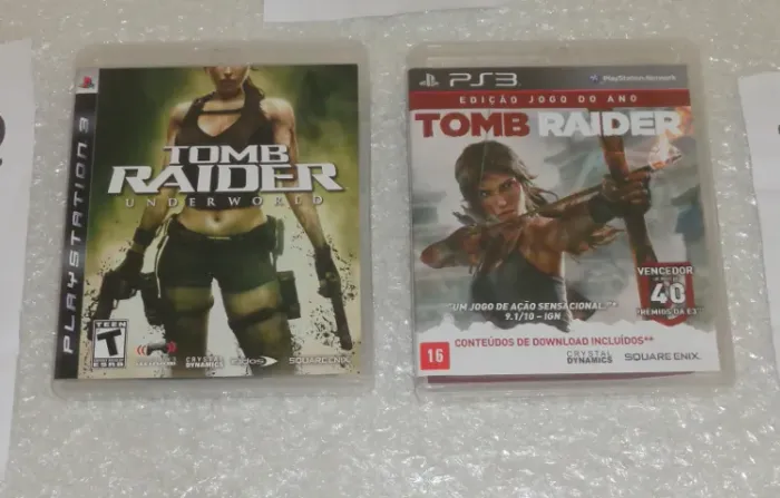 Tomb Raider - PS3 - Excelente Estado - 2 jogos