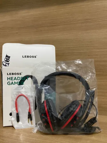Headset Gamer RGB com Microfone - Novo