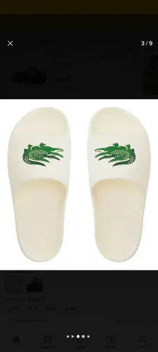 Chinelo Lacoste original número 37 nunca usado