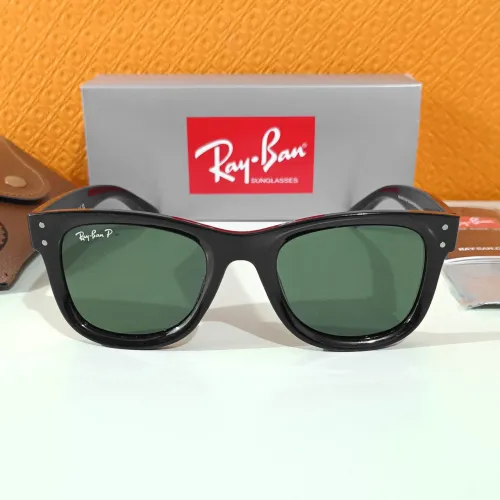 Óculos de sol Ray ban wayfarer reverse verde unissex novo