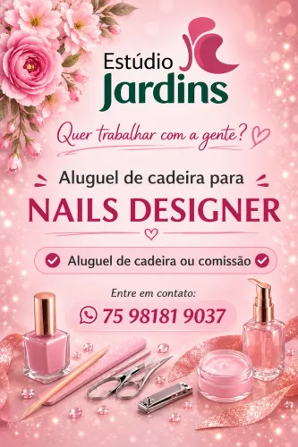 Aluguel de cadeira Nails Design