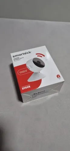 Câmera de Segurança Wi-Fi Steck SMBC1BS1 - Nova Lacrada