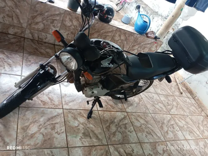 Fan 125 partida elétrica